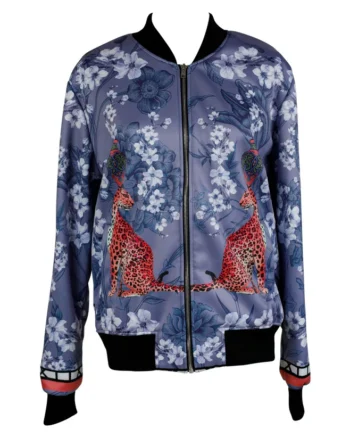 Mishcka Bomber Jacket – Bluebell – Size XS