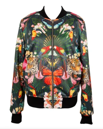 Alternative view of Paradise Lost "Night" Bomber Jacket - Size Small