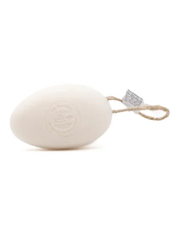 La Maison Donkey Milk Pebble Soap with Twine Loop