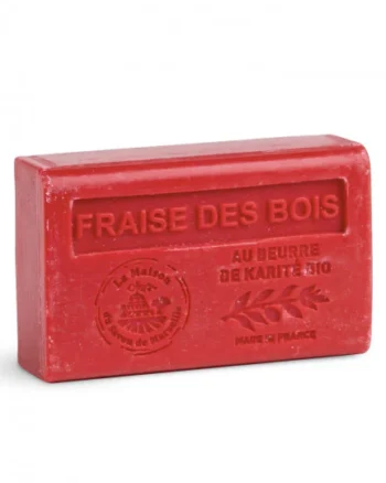 French Soap – Fraise des Bois (Wild Strawberry) (125g)