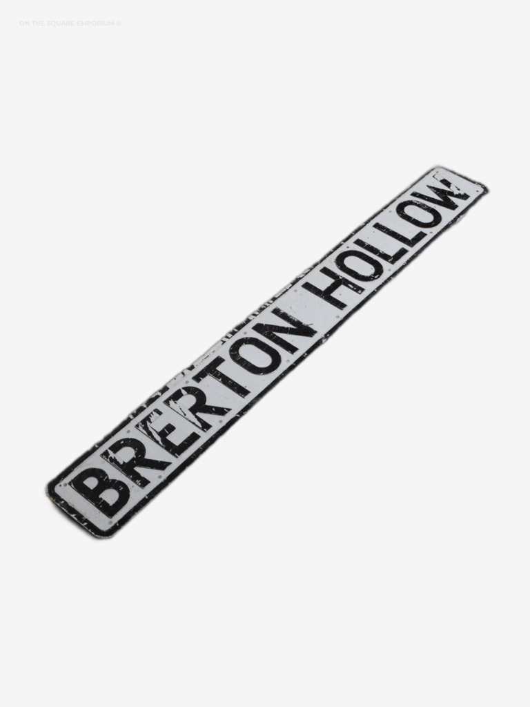 Street Sign - Brerton Hollow