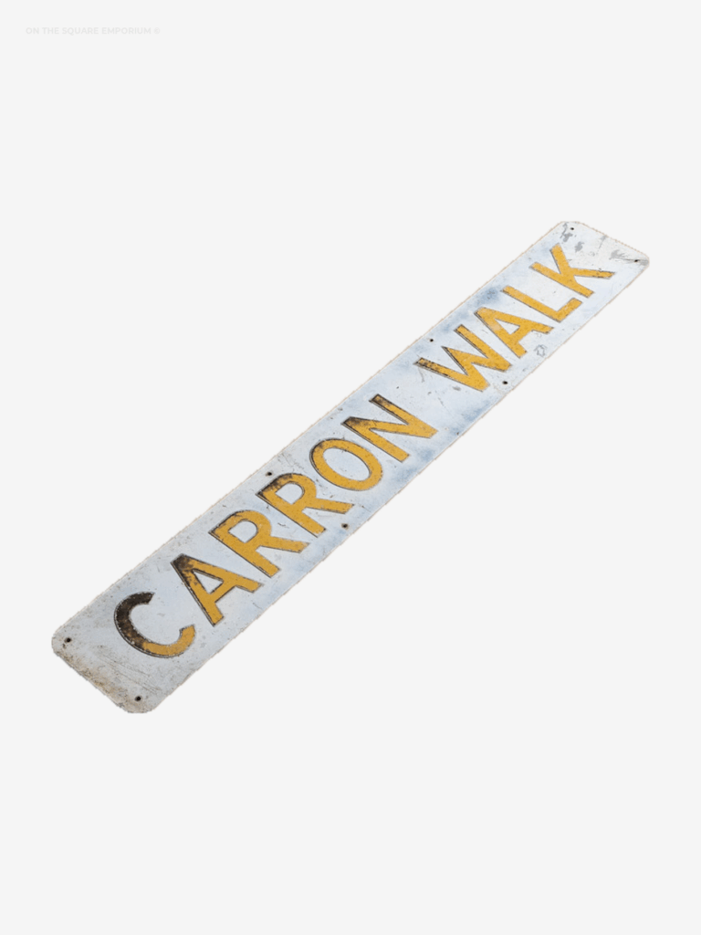 Street Sign - Carron Walk