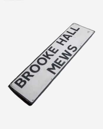 Street Sign – Brooke Hall Mews