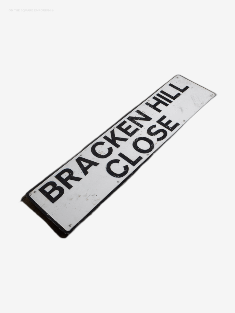 Street Sign - Bracken Hill Close