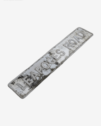 Street Sign – Leapoges Road