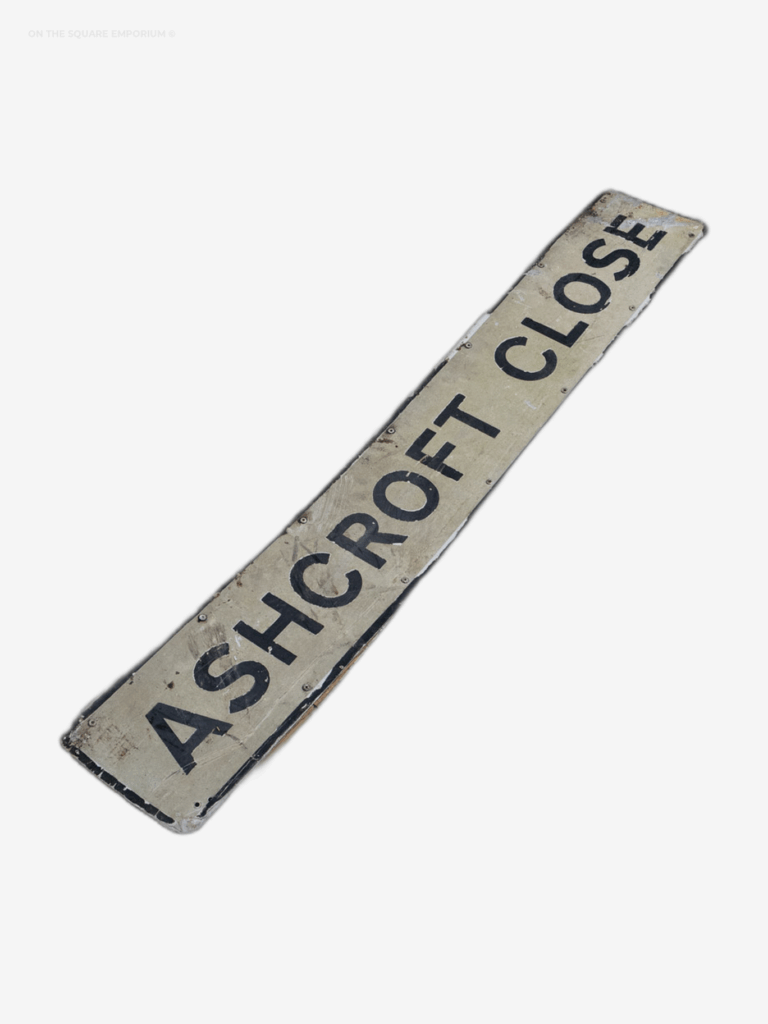Street Sign - Ashcroft Close