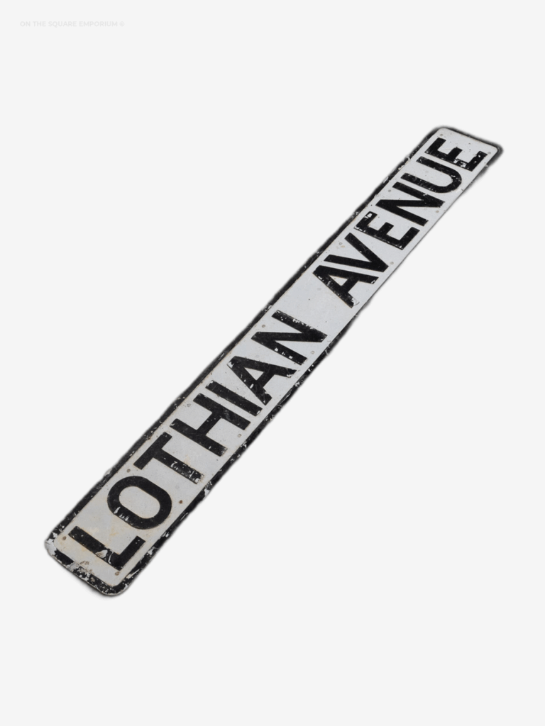 Street Sign - Lothian Avenue