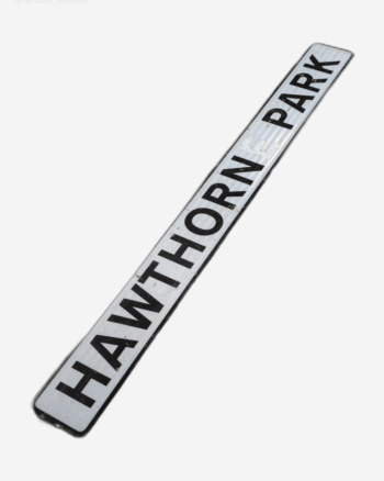 Street Sign – Hawthorn Park