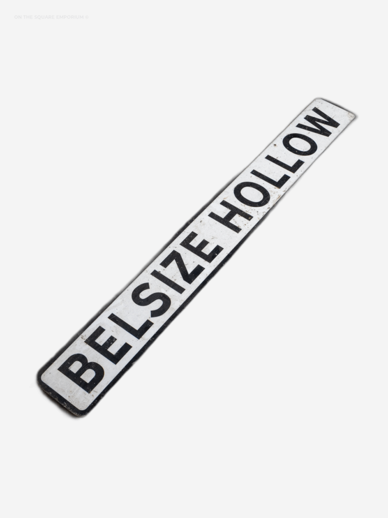 Street Sign - Belsize Hollow