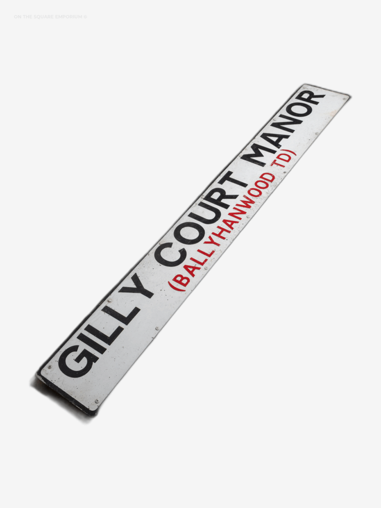 Street Sign - Gilly Court Manor