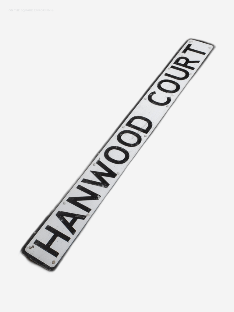 Street Sign - Hanwood Court