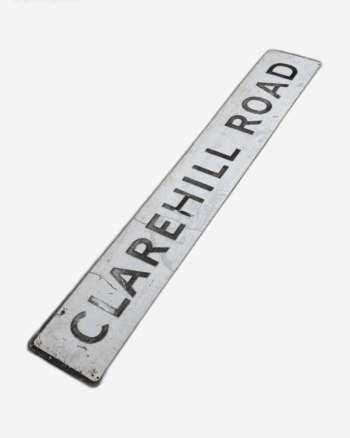 Street Sign – Clarehill Road