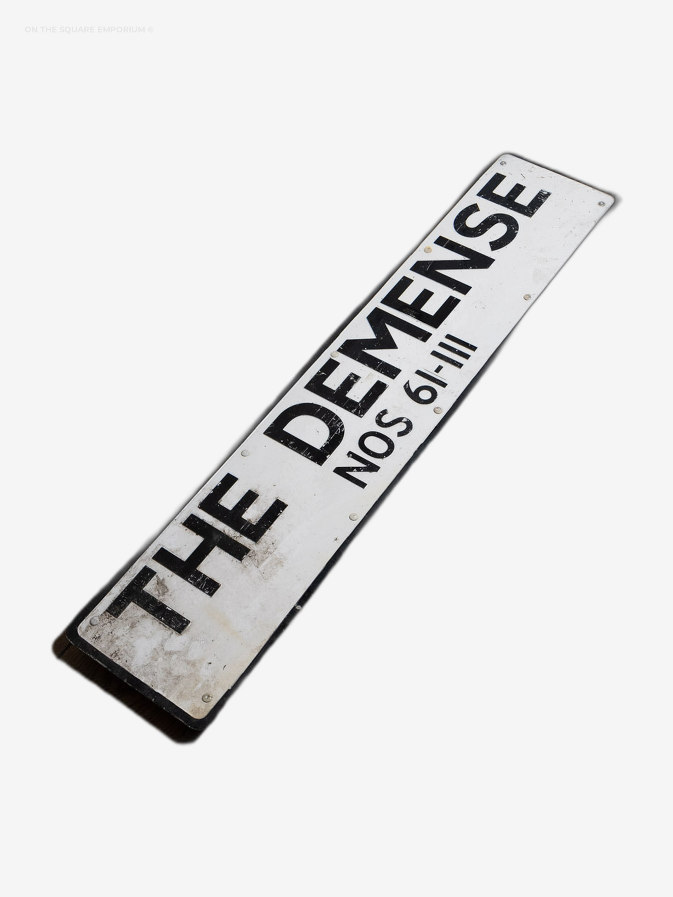 Street Sign – The Demense