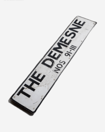 Street Sign – The Demesne