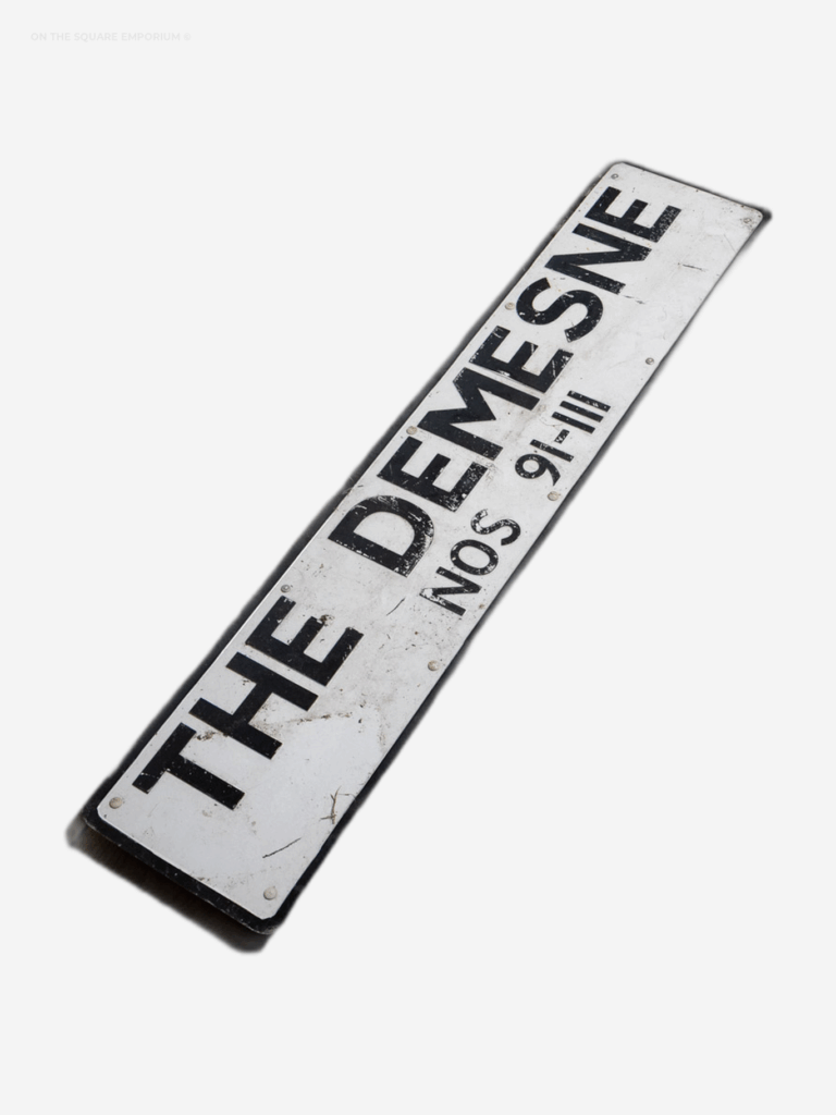 Street Sign - The Demesne