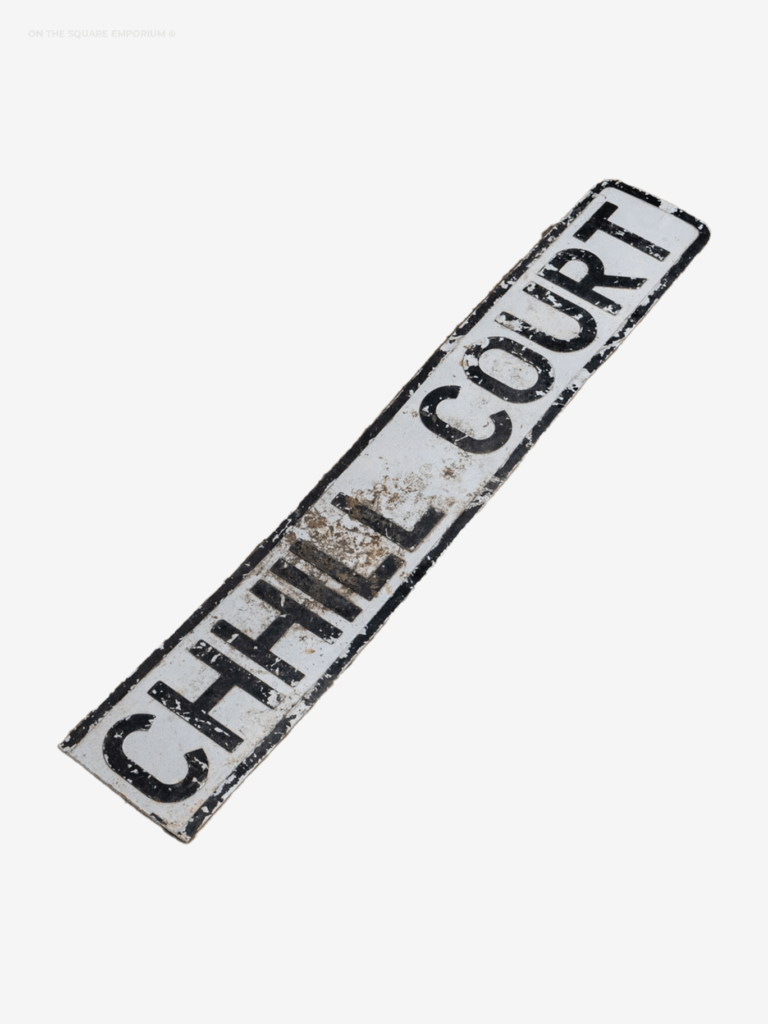 Street Sign - Chhill Court