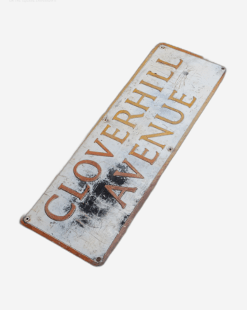 Street Sign – Cloverhill Avenue