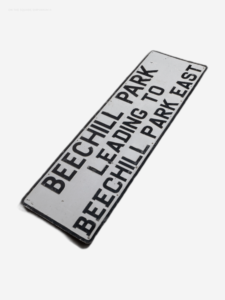 Street Sign - Beechill Park