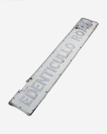 Street Sign – EDENTICULLO ROAD