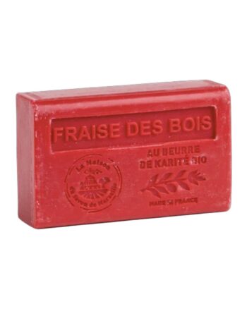 French Soap – Fraise des Bois (Wild Strawberry) (125g)