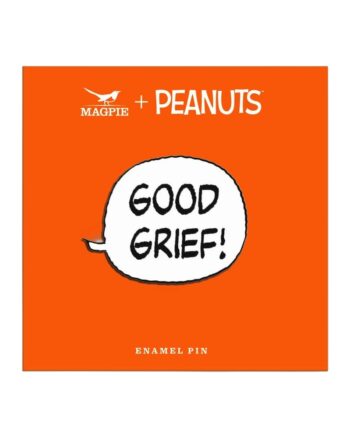 Magpie Peanuts ‘Good Grief!’ Speech Bubble Enamel Pin Badge