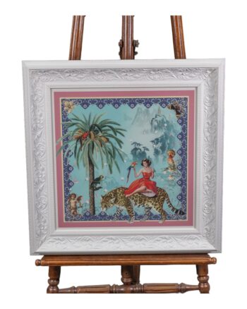 ‘Mary’ Limited Edition Print – Turquoise (medium)