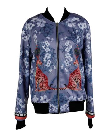 Mishcka Bomber Jacket – Bluebell – Size XS