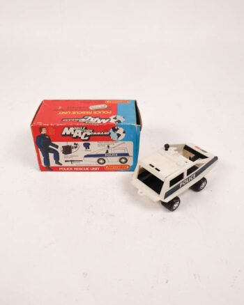 Vintage Matchbox MAC Mobile Action Command Police Car