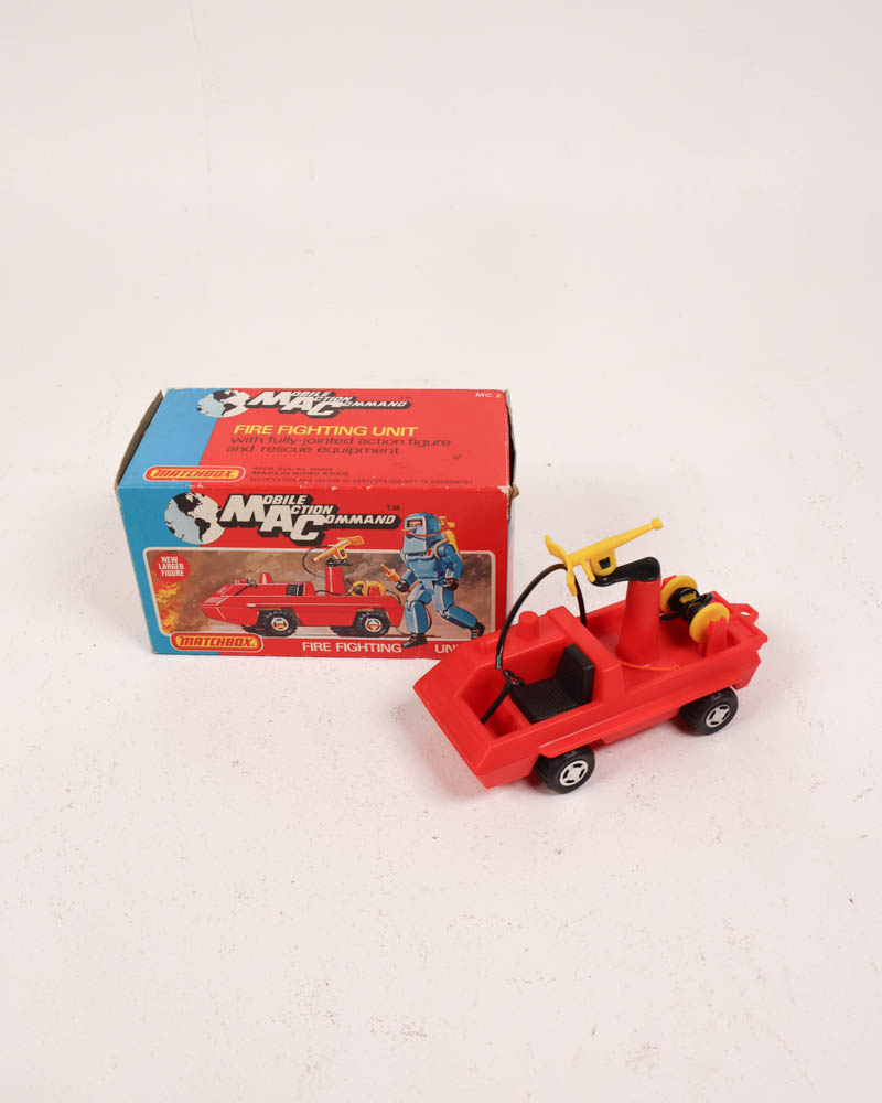 Matchbox MAC Mobile Action Command Fire Fighting Unit MC-5