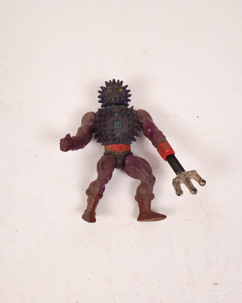 Vintage Mattel MOTU Spikor Action Figure with Weapon