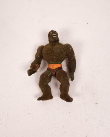 Vintage Masters of the Universe Moss Man Action Figure with Flocked Fur
