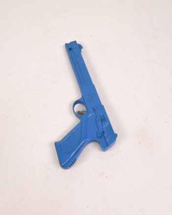 Blue Plastic Toy Gun with Colt Style Design