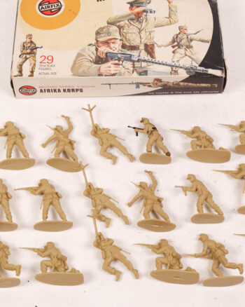 Vintage Airfix Afrika Korps Military Series Figures with Box