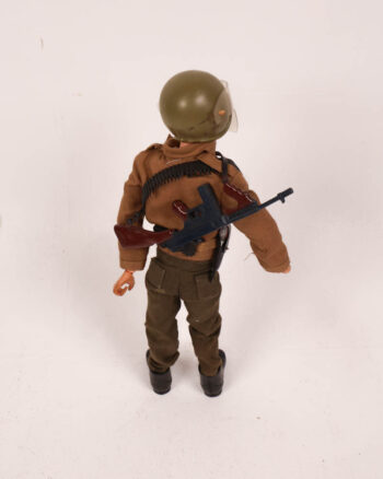 Vintage Palitoy Action Man Figure with Military Gear