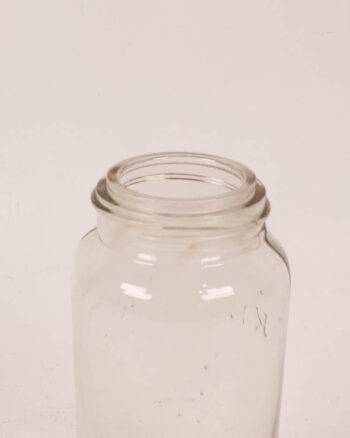 Vintage Kilner Glass Jar with Embossed Logo