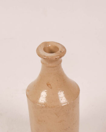 Vintage Stoneware Bottle with Narrow Neck