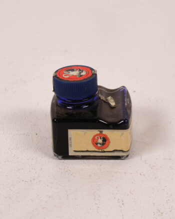 Vintage Pelikan 4001 königsblau Glass Ink Bottle unopened