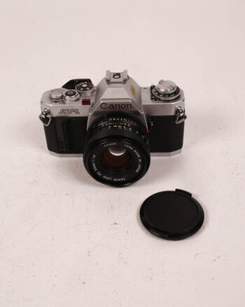 Vintage Canon AT-1 Camera with 50mm Lens