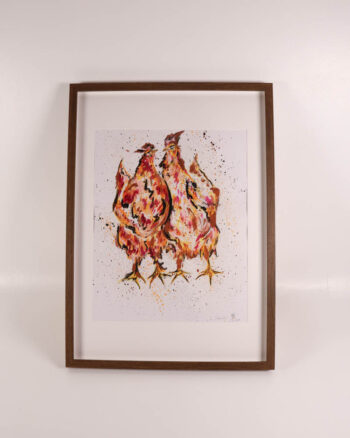 ‘Gossip Girls’ Painting by Kate Broderick