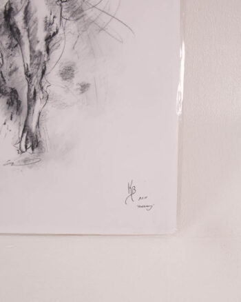 ‘Huckleberry’ Hare Print by Kate Broderick