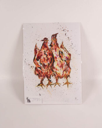 ‘Gossip Girls’ Print by Kate Broderick