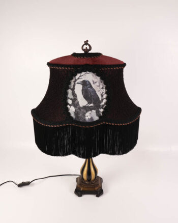 Twilight Shades Raven Lampshade