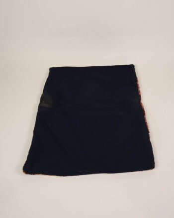 Vintage Tribal Wool Rug cushion case with Geometric Patterns