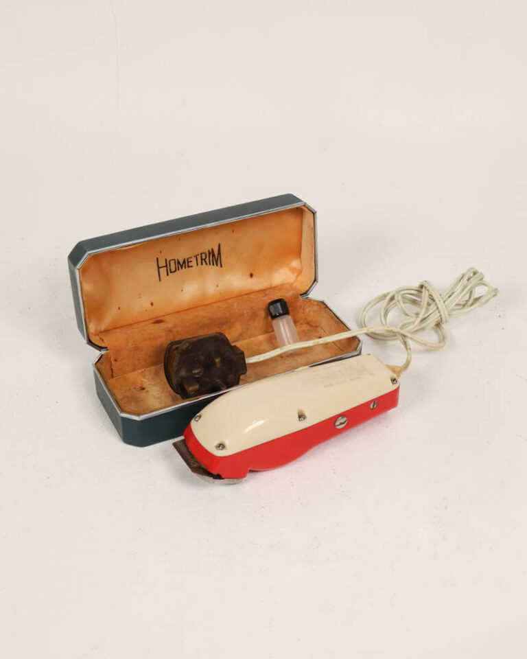 Vintage Hometrim Electric Hair Clippers with Case