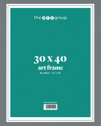 Grey Print Frame – 30x40cm