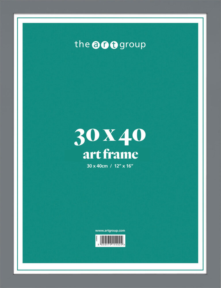 Grey Print Frame - 30x40cm