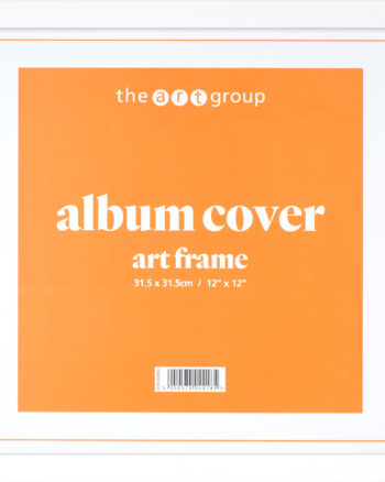 White Print Frame – 31.5×31.5cm