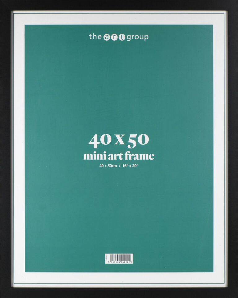 Black Print Frame - 40x50 cm