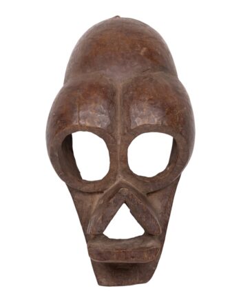 Cameroon Skull Mask with Carved Details