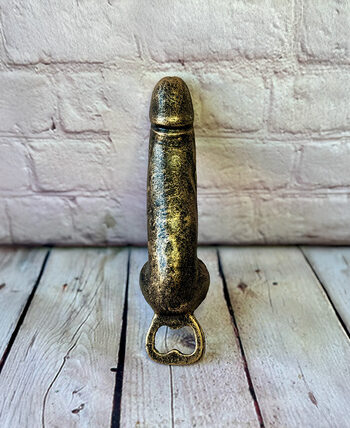 Gold Effect Novelty Metal Bottle Opener